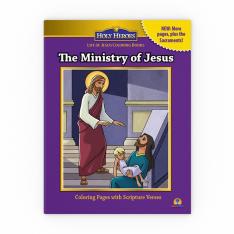 Holy Heroes Coloring Book: The Ministry of Jesus