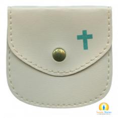 Ivory Rosary Pouch