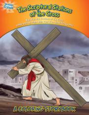The Scriptural Stations of the Cross Coloring Storybook