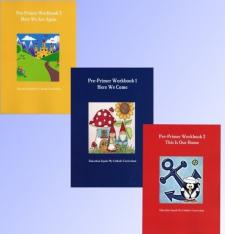 Set of Three Pre-Primer Workbooks
