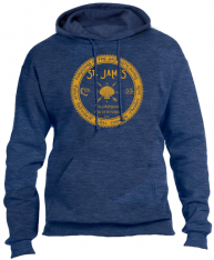 St. James Pilgrimage Outfitters Heather Navy Hoodie