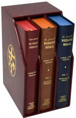St. Joseph Daily and Sunday Missal (Large Type Editions): Complete Gift Box - 3 Vol. Set