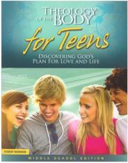 Theology of the Body for Teens: Middle School Edition Student Workbook Only
