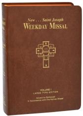 St. Joseph Weekday Missal Volume I (Large Type Edition): Advent To Pentecost