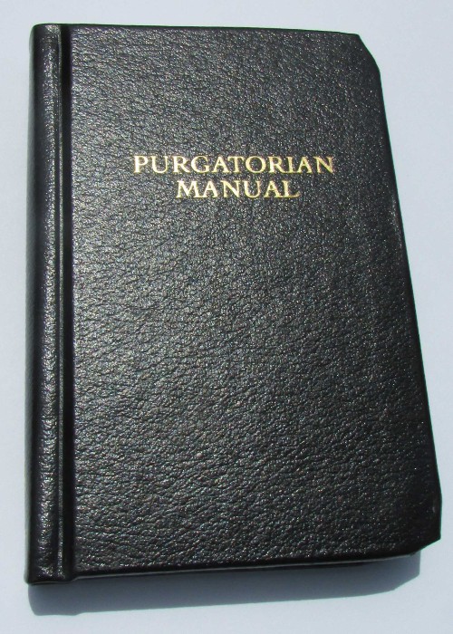 Leather Bound Purgatorian Manual