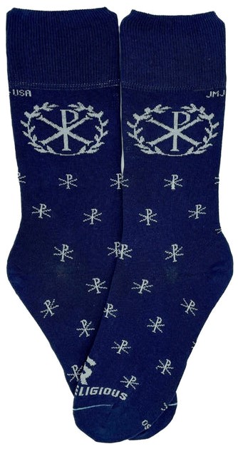 Chi Rho Socks