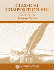 Classical Composition VIII: Description Student Book