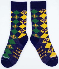 Mardi Gras Socks