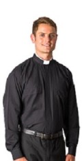 mds Tonsure LS Black Shirt