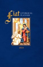 Fiat Traditional Catholic Planner Full-Size: 12-month planner 2024