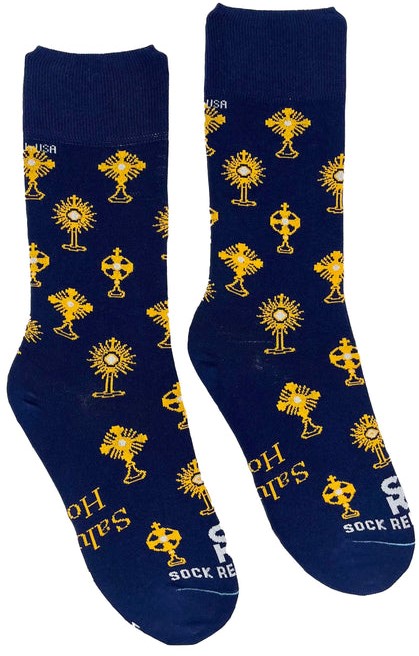 Monstrance Kids Socks - Navy