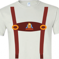 Socktoberfest Lederhosen T Shirt