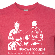 #Powercouple T-Shirt - Sts. Louis & Zelie