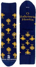 Monstrance Socks - Navy