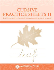Cursive Practice Sheets II