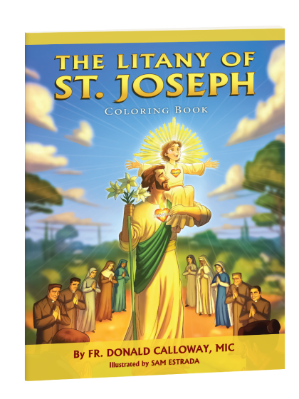 The Litany of St. Joseph Coloring Book
