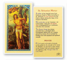 St. Sebastian Martyr Prayer Cards (Pack of 25)