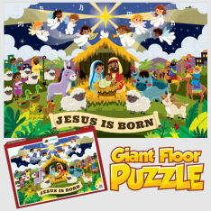 Jesus is Born - 150-Piece Giant Floor Puzzle