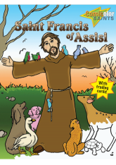 St Francis Of Assisi: Comic Coloring Book
