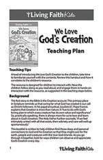 TG: LFK We Love God'S Creation