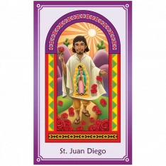 Chime Travelers Collectable Prayer Card - St. Juan Diego  (10 Pack)