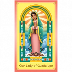 Chime Travelers Collectable Prayer Card - Our Lady of Guadalupe (10 Pack)
