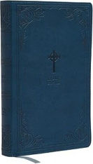 NRSV Catholic Edition Gift Bible, Teal Leathersoft (Comfort Print, Holy Bible, NRSV-CE)