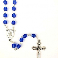 Sapphire Jerusalem Rosary