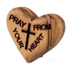 Engraved Wooden Heart ENG