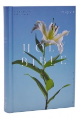 NRSV Catholic Edition Bible, Easter Lily (Global Cover Series) Holy Bible - Hardcover