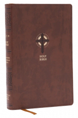 NRSVCE Sacraments of Initiation Catholic Bible, Brown, Comfort Print
