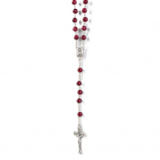 Burgundy Jerusalem Rosary