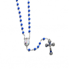 Divine Mercy Blue Color Rosary