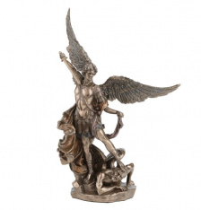 St. Michael bronze 10"