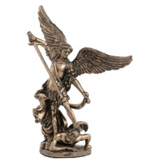 St. Michael bronze 4 1/2"
