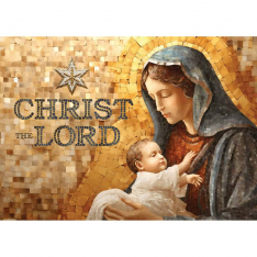Catholic Christmas Card – Christ the Lord (set of 10)