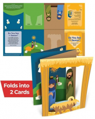 Do You See The Savior? Christmas Card Activity Sheet