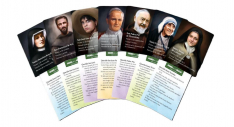 Signos de la Gracia - Dios te perdona: Tarjetas de oración de santos (140 unidades)