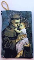 Medium Rosary Pouch - St. Anthony (4" x 6")