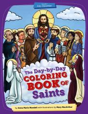 The Day-by-Day Coloring Book of Saints Volume 2: July through December