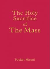 1962 Pocket Missal: Holy Sacrifice of the Mass