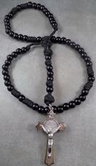 The Original Black Monk Paracord Rosary Military Grade