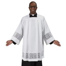 Latin Cross and IHS Lace Surplice R.J. Toomey