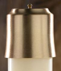 Lumen Deo Brass Follower - Satin Finish