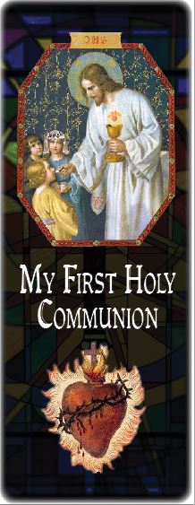 Pack of 10 First Holy Communion Act of Desire Before Holy Communion Bookmark