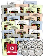 Geometry Modules A-E Complete Set (Grades 9-12)