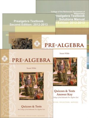 Pre-Algebra Math Series