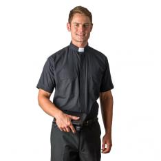 4000 Black SS Tab Shirt
