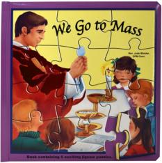 We Go To Mass (Puzzle Book)