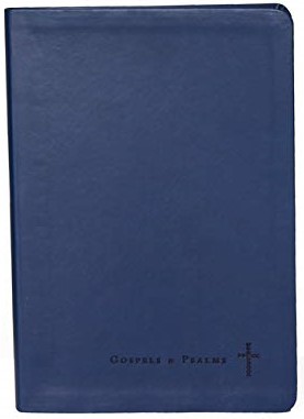 Journaling Through the Gospels and Psalms, Catholic Edition, Navy Blue colour